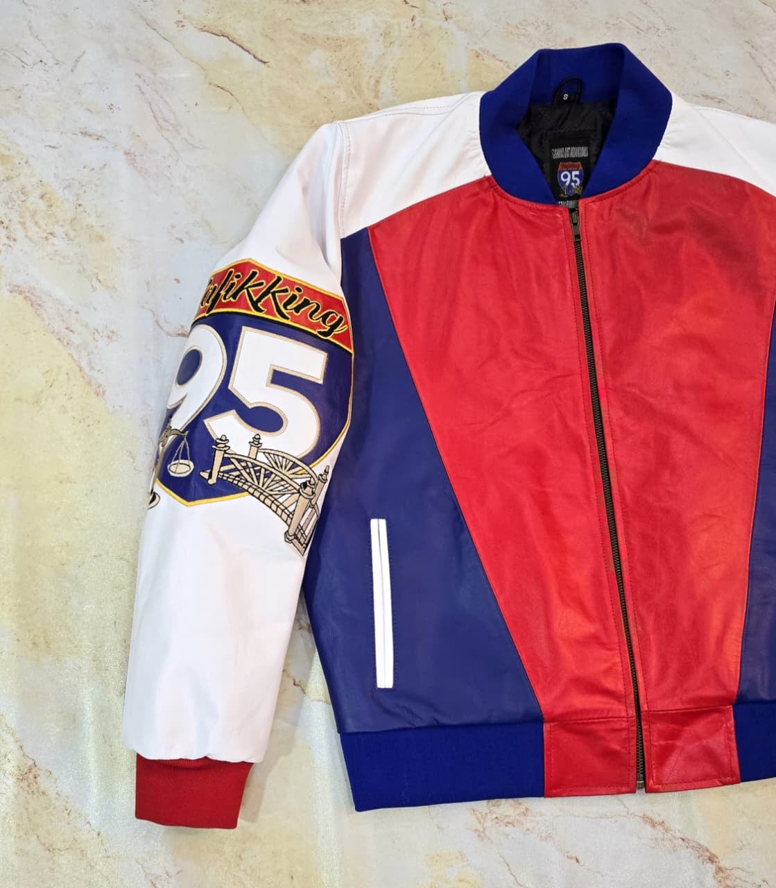 95 “SpeedRacer” MotoCross Leather Jacket