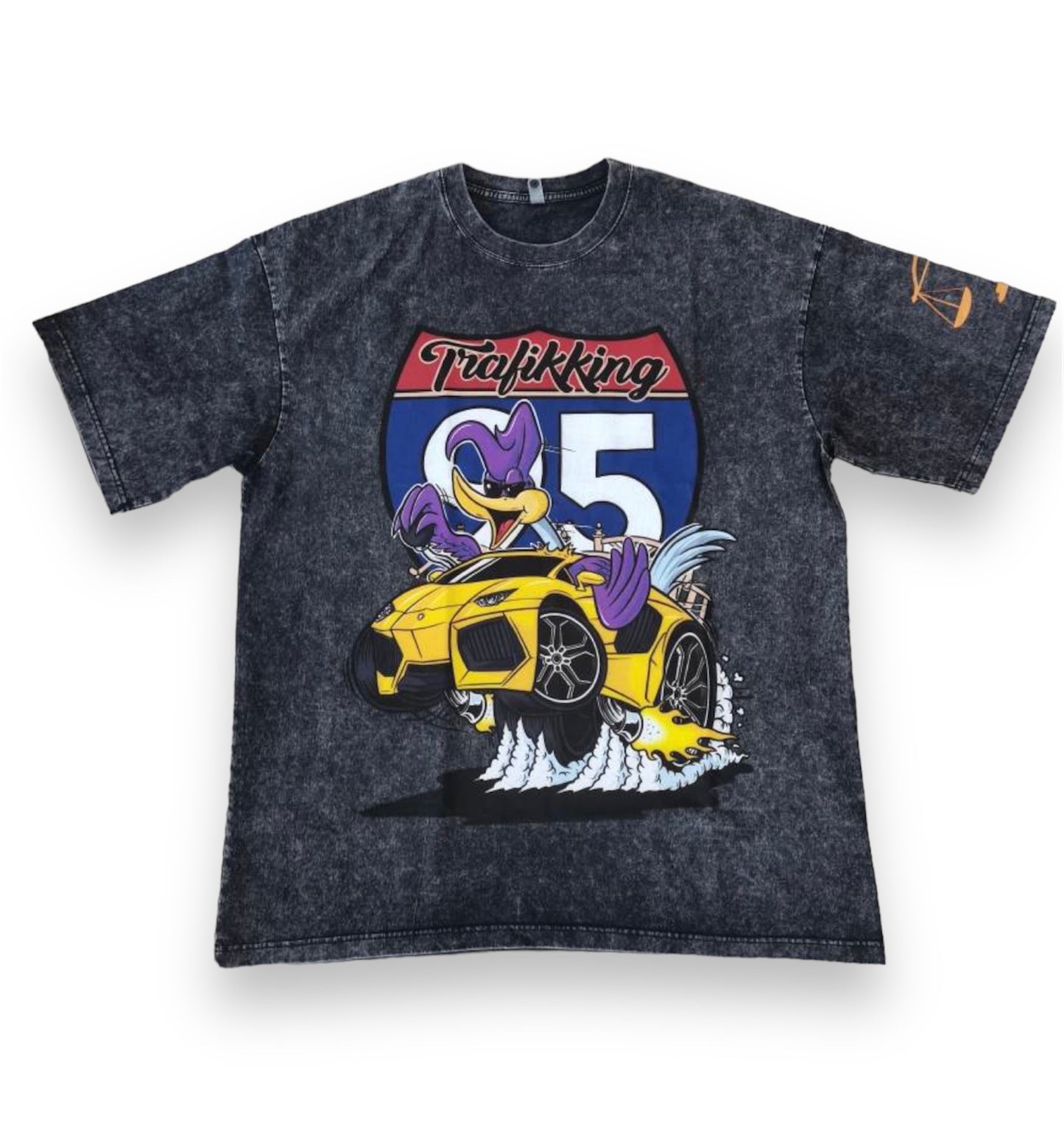 95RR Acid Washed T Shirt