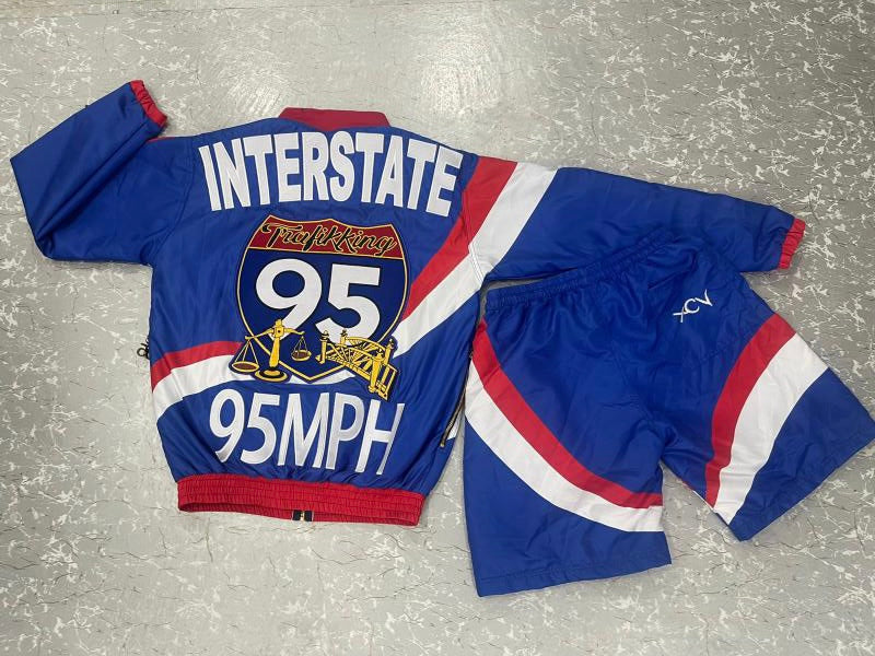 95Trafikking “ Dream Team” windbreaker set