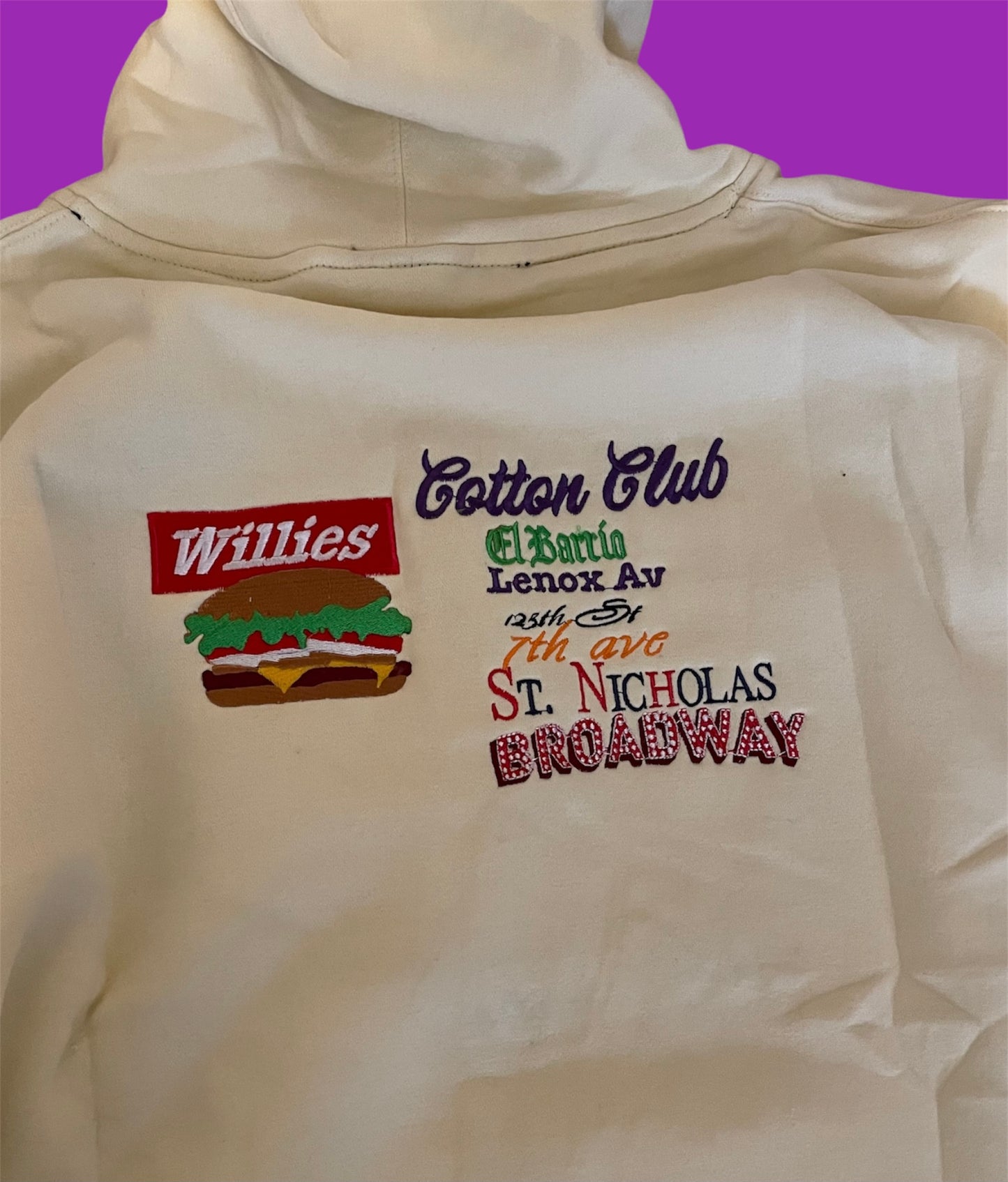 Harlem world hoodies (original)