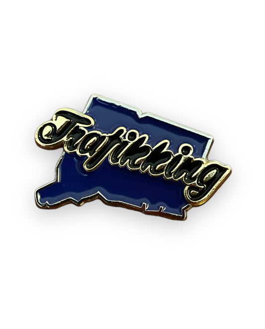 Trafikking Connecticut pin